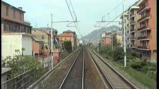 Da La Spezia a Genova Brignole in cabina dell E656414 P24 [upl. by Naillig]