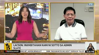 PING LACSON on 2025 Elections Alice Guo 2025 Budget  Interview on BNC [upl. by Nyladnohr]