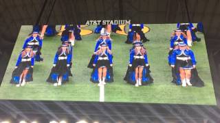 Weatherford High School Halftime Performance at ATampT Stadium [upl. by Nauqad]