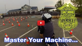 Mastering A Motorcycle Training Course On A HarleyDavidson [upl. by Kisung]