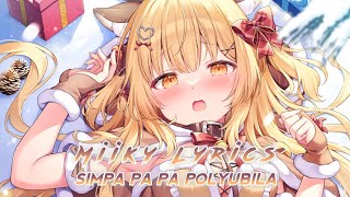 Nightcore  Simpa Pa Pa Polyubila Lyrics [upl. by Nylasor]