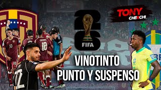 Venezuela vs Brasil  La Vinotinto Punto y Suspenso [upl. by Jereme]