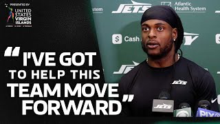 Davante Adams Press Conference 1023  New York Jets [upl. by Akienat]