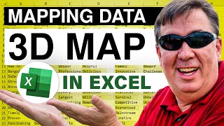 Excel  Mapping Excel Data with GeoFlow Episode 1653 [upl. by Edvard149]