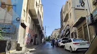 Morning view of Amman Downtown on the way to Citadel Travel Vlogs Jordan amman heritage [upl. by Boser250]