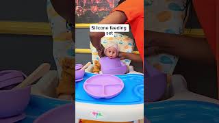 AFFORDABLE FEEDING SET parentingtime baby babygirl [upl. by Lali905]