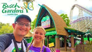 Busch Gardens Tampa Bay Vlog September 2022 [upl. by Antonina411]