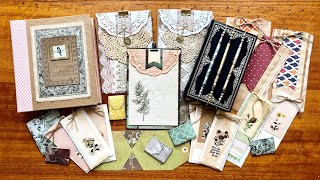 7 Simple Junk Journal IdeasQuick Embellishments [upl. by Ttehc839]