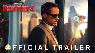 IRONMAN 4 – THE TRAILER  Robert Downey Jr Returns as Tony Stark  Marvel Studios [upl. by Rehsu]