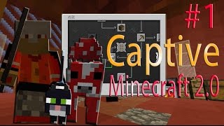 Captive Minecraft 20 結界生存 1 目標就是解鎖成就！ [upl. by Bulley730]