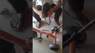 Parent Handle Tricycle Unboxing Oximus Stepupp Brand [upl. by Cointon]