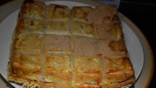 Recette  Croque monsieur WEIGHT WATCHERS [upl. by Ynaffital]