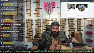 Messerfieber Live Auktionen von Survivalmesser Bushcraft messer und mehr [upl. by Odell]