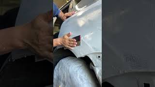 Sanding the primer shorts car 차수리 [upl. by Gustafson]