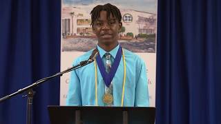 2020  8th Grade Salutatorian Speech [upl. by Sanborn]