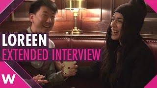 Loreen quotStatementsquot  Melodifestivalen 2017 EXTENDED INTERVIEW [upl. by Maples]