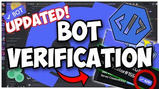 DISCORD UPDATE  How to VERIFY Your Discord Bot in 2024 [upl. by Eenyaj]