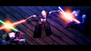 Anakin and Ahsoka vs Ventress Deleted Scenes 4K HDR  Star Wars The Clone Wars Extended Film [upl. by Litt672]