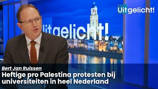 Uitgelicht 10 mei 2024  Bert Jan Ruissen over de hevige pro Palestina demonstraties [upl. by Al]