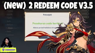 Buruan 2 Redeem Code Terbaru Primogems  Genshin Impact v35 [upl. by Devondra]