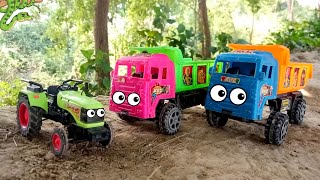 gadi wala cartoon  toy auto rickshaw ki video  toy trucksautorickshawscar cartoon [upl. by Tomlin988]