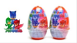 PJ Mask Toy Surprise Egg with Yummy Chocolate [upl. by Feer983]