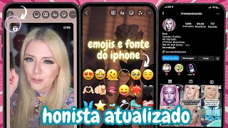 NOVO INSTAGRAM MODIFICADO HONISTA ATUALIZADO 🔥Novas funções EMOJIS IOS FONTE IOS E MAIS [upl. by Ahterod]