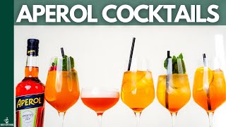 5 Cocktails mit APEROL 🍊Schnell  Einfach [upl. by Atimed]