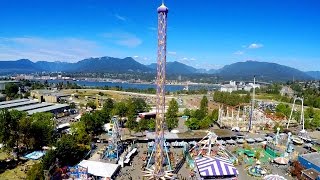 Hellevator onride HD POV Playland at the PNE [upl. by Florry]