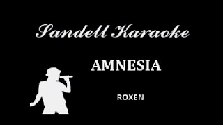 Roxen  Amnesia Karaoke [upl. by Falo]