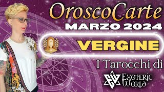 Vergine ♍ Oroscopo Marzo 2024  OroscoCarte  Lettura con Tarocchi e Oracoli  Exoteric World [upl. by Haimaj]