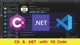 C and Net in Visual Studio Code  vscode   Set up and Installation Guide  2023  IAmUmair [upl. by Nido]