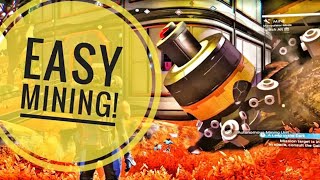 Automated mining for resources Easy mining in No Mans Sky [upl. by Susette]