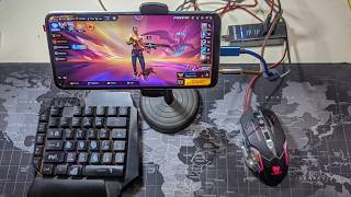 How to Play Free Fire on Android with Keyboard and Mouse Key Mapping and Macro Settings Tutorial [upl. by Anaeed741]