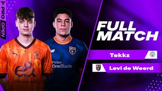 Tekkz VS LeviDeWeerd  FC PRO OPEN Week 4  Group D  FULL MATCH [upl. by Eart]