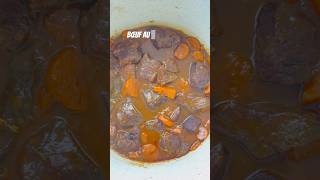 BŒUF EN SAUCE recettefacile shortvideo boeuf [upl. by Aicenav]