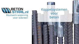 Doorkoppelsystemen stekankers  stekeinde monteren  Betonstaalnl [upl. by Lupe635]