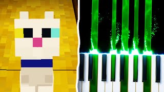 C418  Ballad of the Cats from Minecraft Volume Beta  Piano Tutorial [upl. by Anin269]