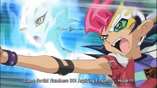 Yuma Summon Number 39 Utopia Aspiring Emperor Hope  YuGiOh Zexal [upl. by Ginzburg]