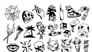 Diseños de TATUAJES CHOLOS  diseños para tatuar fáciles [upl. by Araf551]