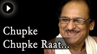 Chupke Chupke Raat Din  Ghulam Ali Songs  Ghazal  Live Concert  Mehfil Mein Baar Baar [upl. by Pepita7]