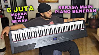 Piano Digital Yang Rasanya Udah Kaya Piano Beneran Cuma 6 Juta Review Alesis Recital Pro [upl. by Komara]