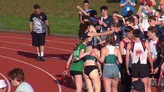 Relais 4x 400 Mixte TC Intercercles DIV 4 2024 Hannut [upl. by Eiknarf]