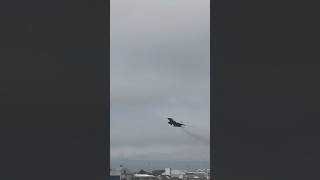 F15EX Eagle II takeoff Portland International Airport [upl. by Emmons830]