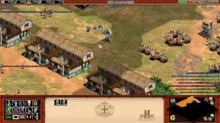 Sforza 3rd scenario Part 1  Age of Empire II HD  The Forgotten [upl. by Einahpet979]