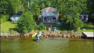 4K🇨🇦 Discover CANADA  Cottages on Lake Simcoe Waterfront [upl. by Wearing]