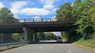 Winston Salem City Tour Silas Creek Parkway Relaxing Drive [upl. by Gilder]