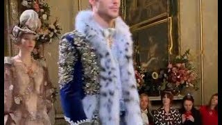 DolceampGabbana Alta ModaSartoria Fall Winter 201920 show in Milan [upl. by Nelak]