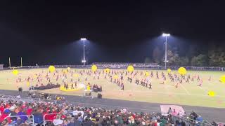 Northwest Guilford High School Marching Band at Northwest Guilford 102624 [upl. by Aihsenal]