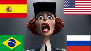 Madagascar 3  Chantel DuBois Song Theme Oneline Multilanguage  4 Languages [upl. by Sculley]